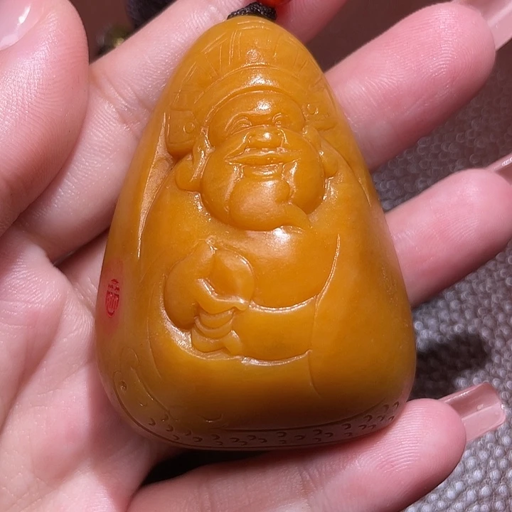 心***神颈饰未镶嵌和田玉