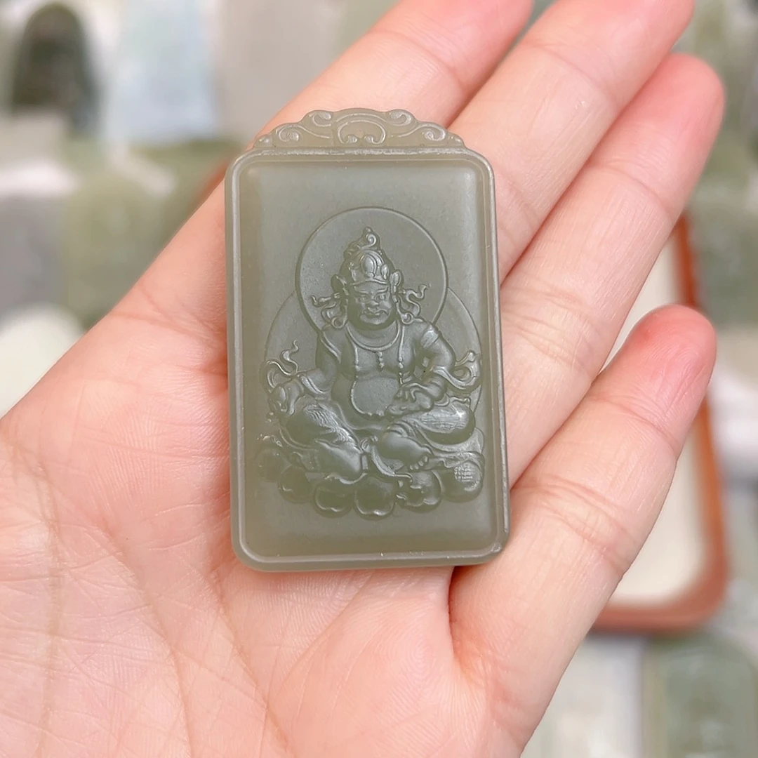 颈饰未镶嵌和田玉老****儿