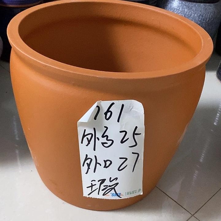 粗陶红陶绿植花盆761