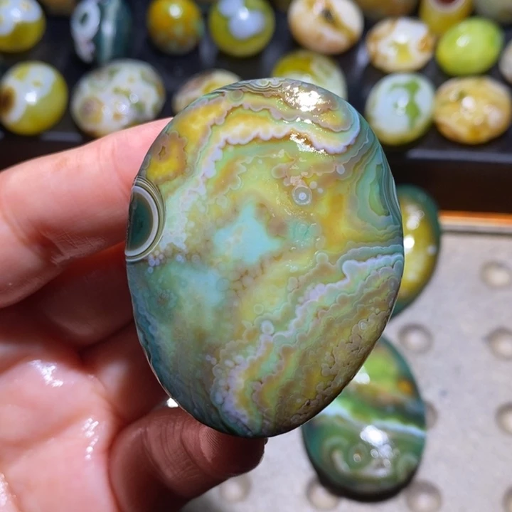 未镶嵌玛瑙/玉髓珠宝半成品29