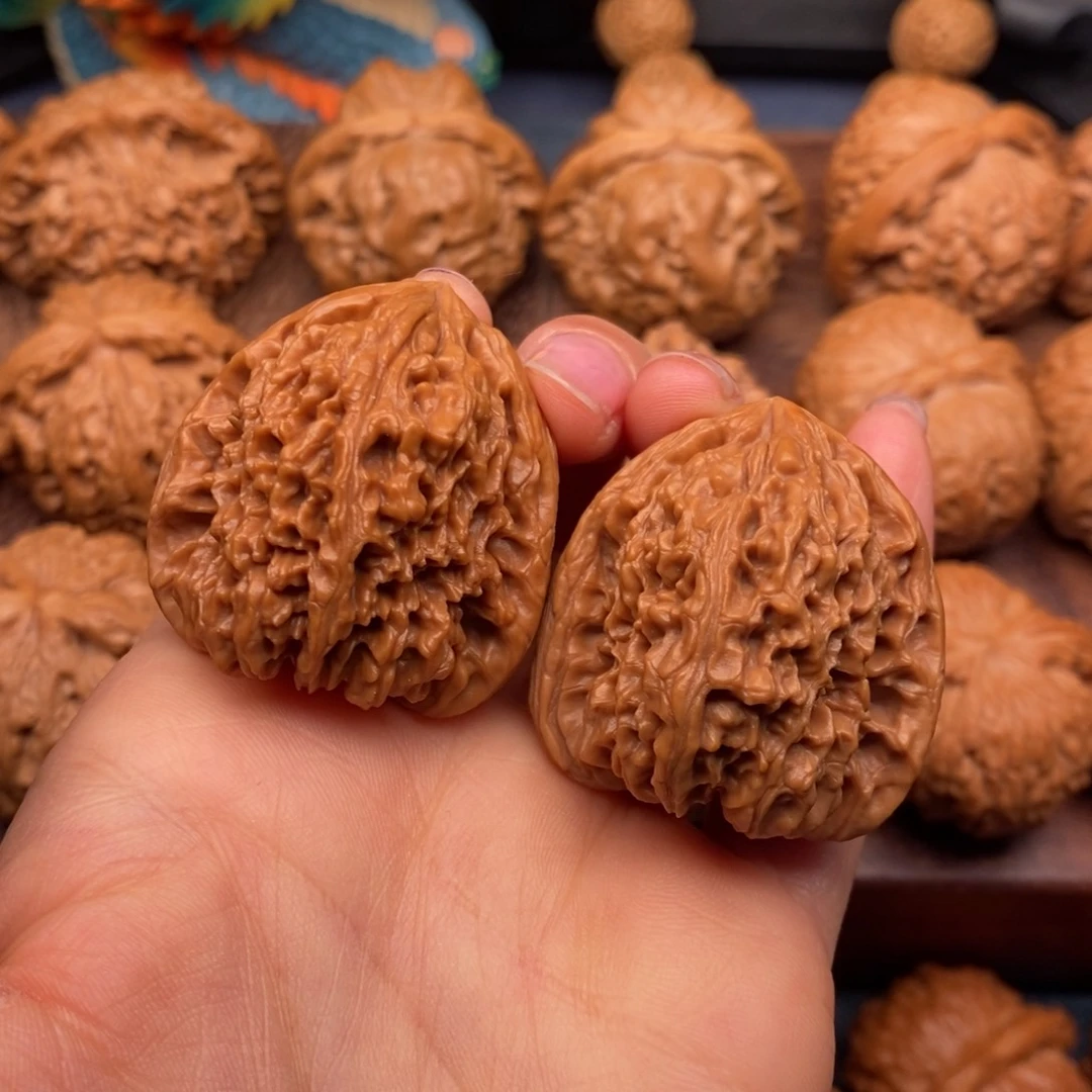 文玩核桃吊坠36高炮凹底南疆