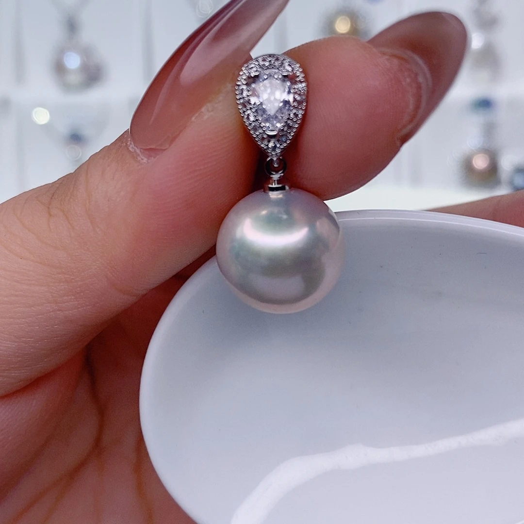 未镶嵌淡水珍珠吊坠(赠链)13➕