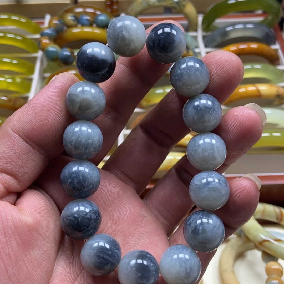 蛇纹石玉未镶嵌手串