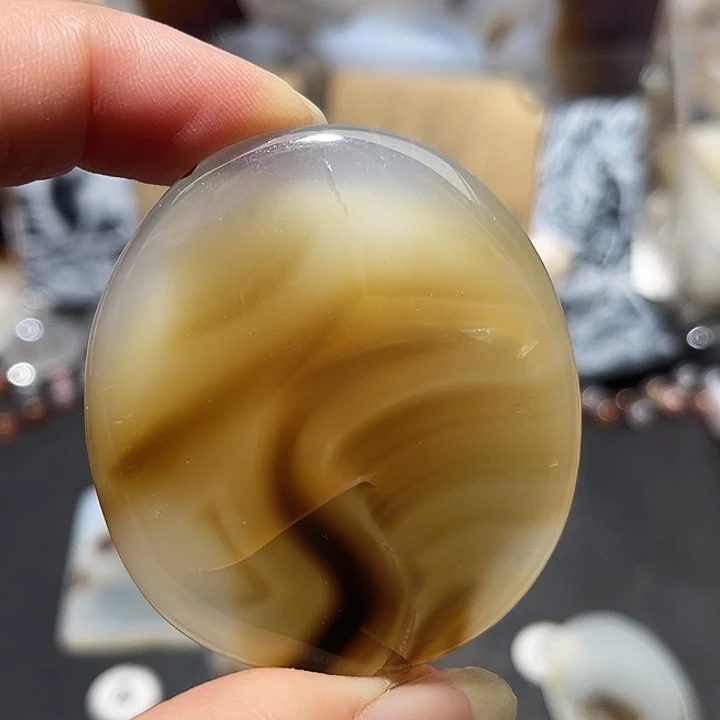 玛瑙/玉髓未镶嵌吊坠(不含链)