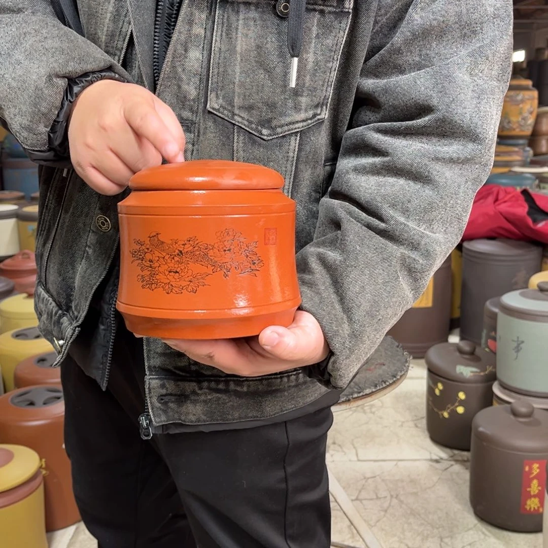 紫砂茶叶罐茶叶罐