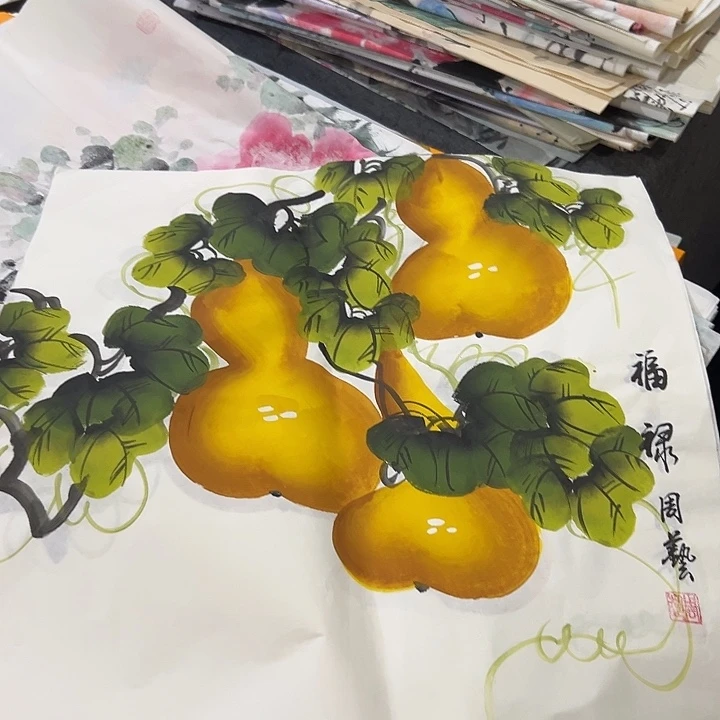 尚谷里商贸 画心一张