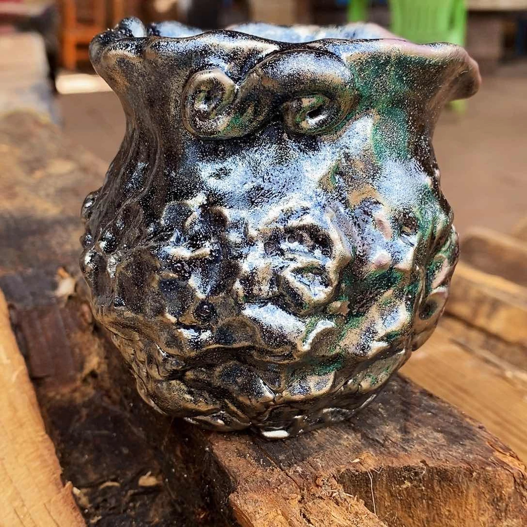 杯白****?云南建水紫陶柴烧公道杯