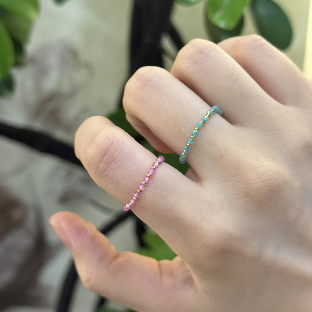 钛钢戒指 1174 手作系列 夏季百搭清新时尚戒指