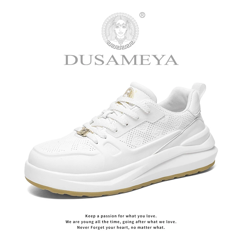 春季轻奢简约厚底增高百搭时尚防滑休闲鞋