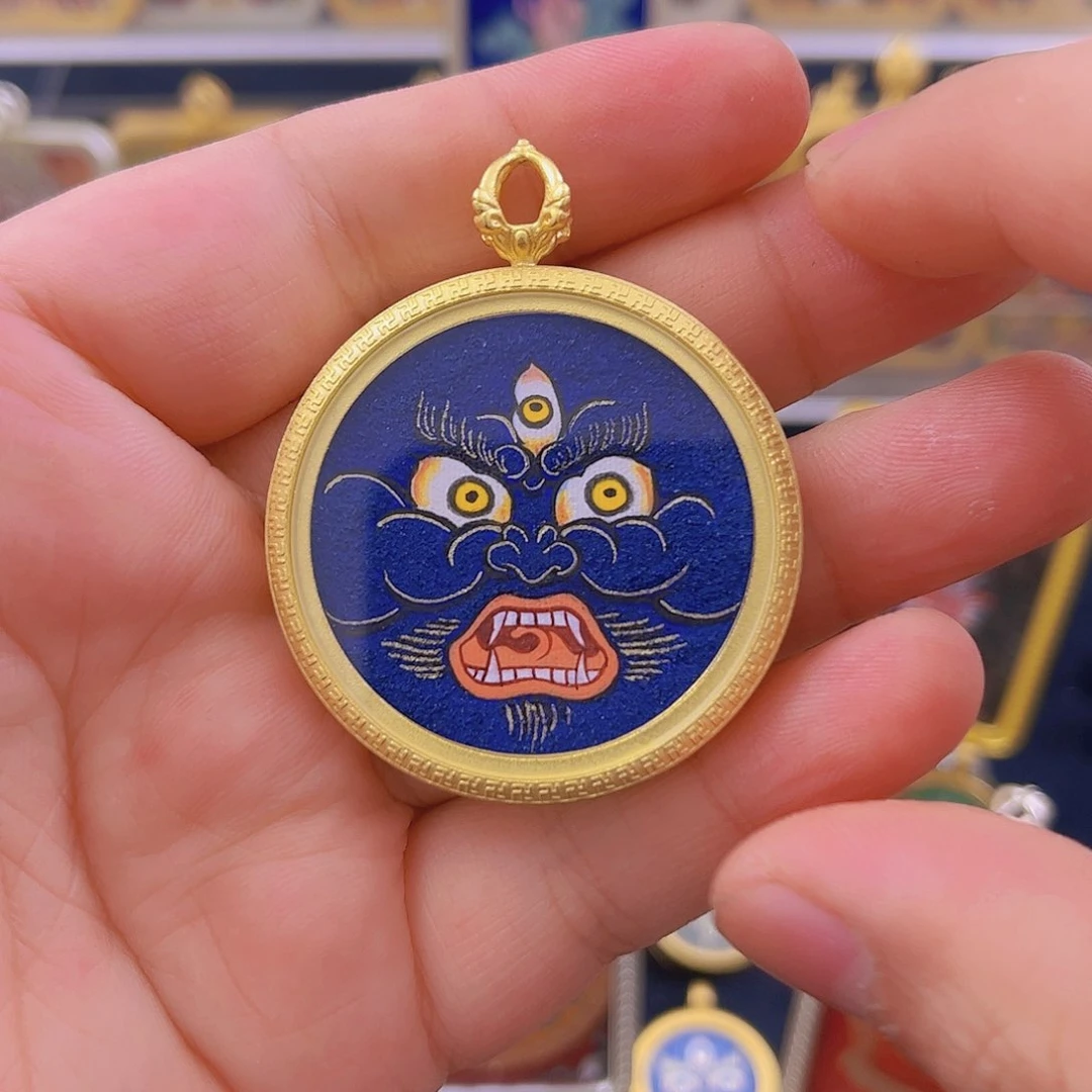 青海热贡纯手绘唐卡