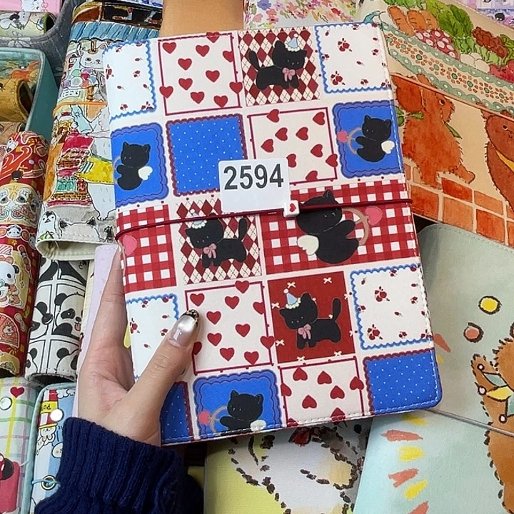 织绣A5活页不带纸2594