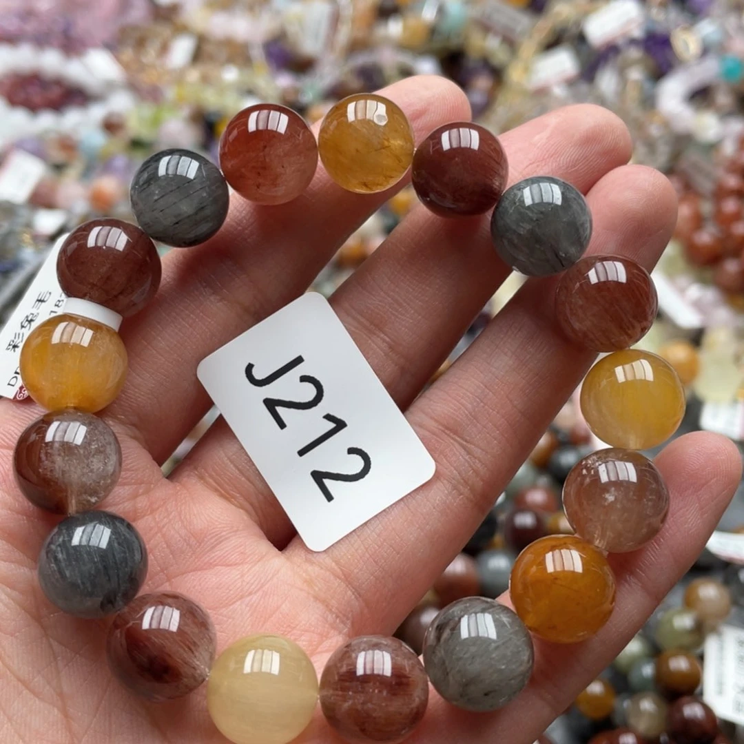 未镶嵌手链水晶多样性