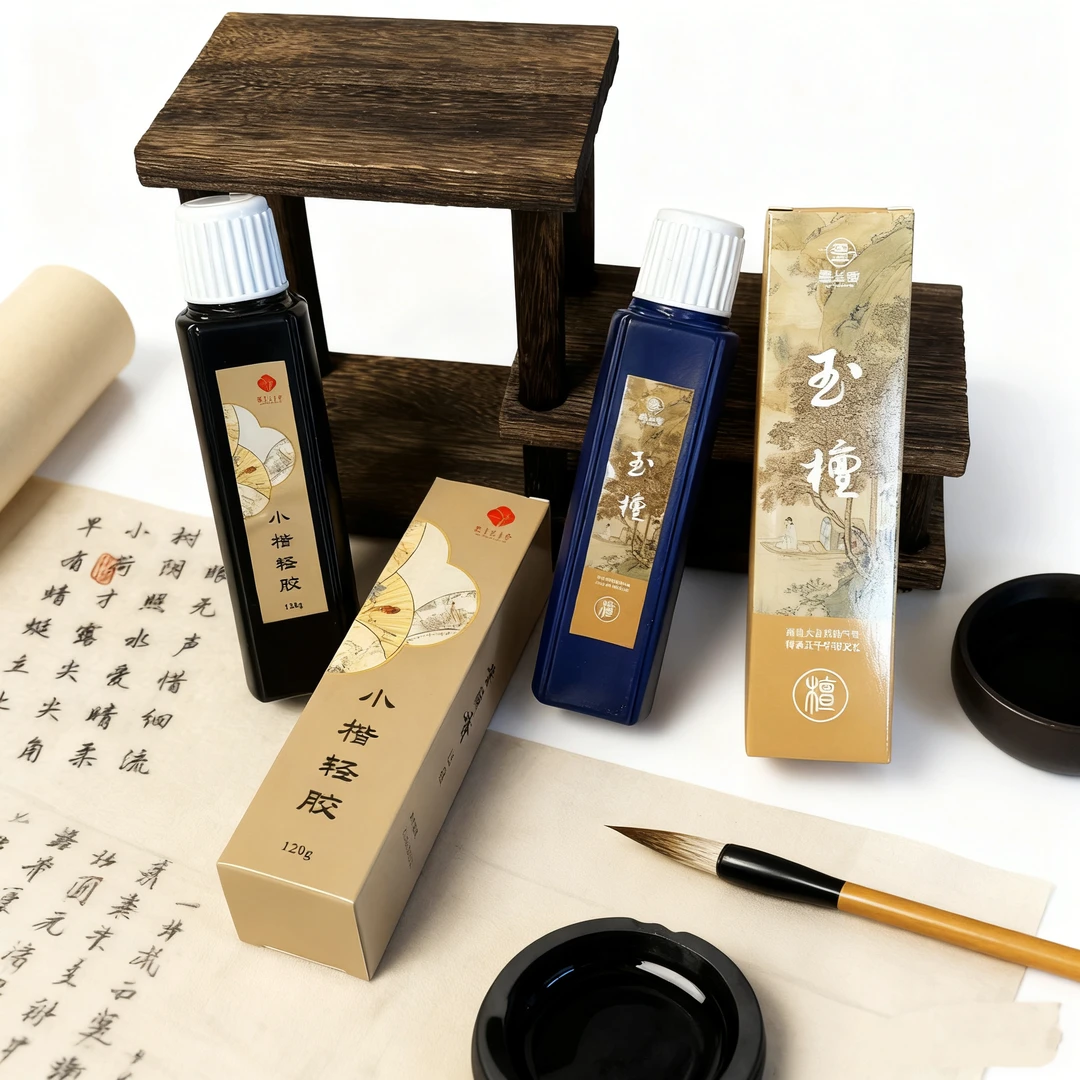 【墨染文房】到手两瓶墨兰香黑墨