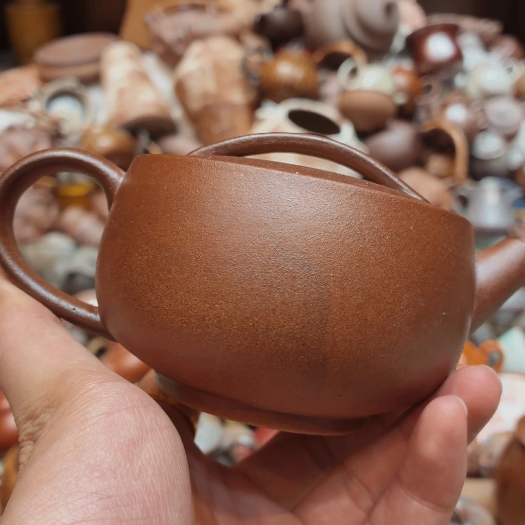 柴烧老岩泥等手工茶器皿