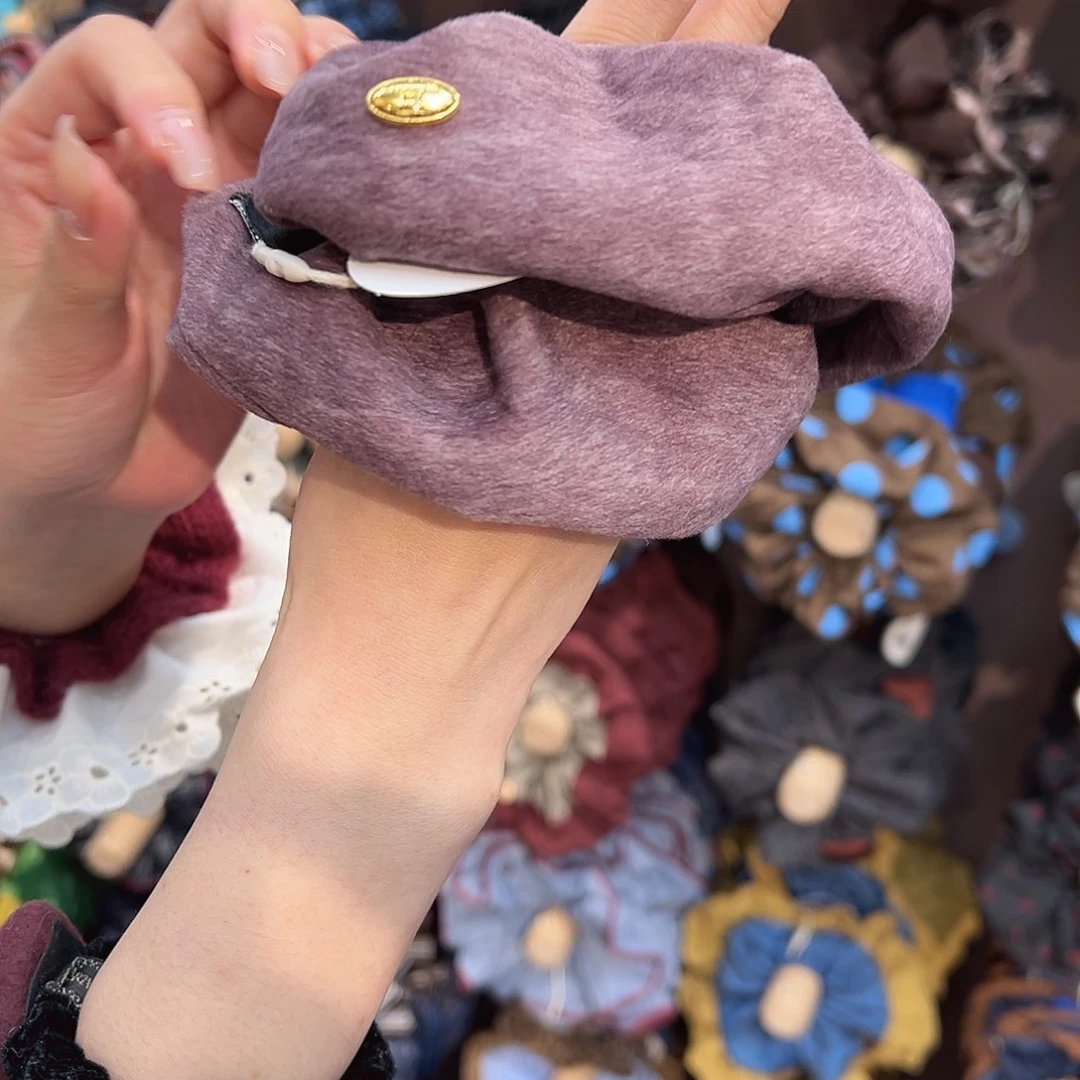 布艺铁合金紫色金标