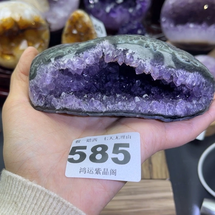 大型摆件（非配饰）未镶嵌紫晶