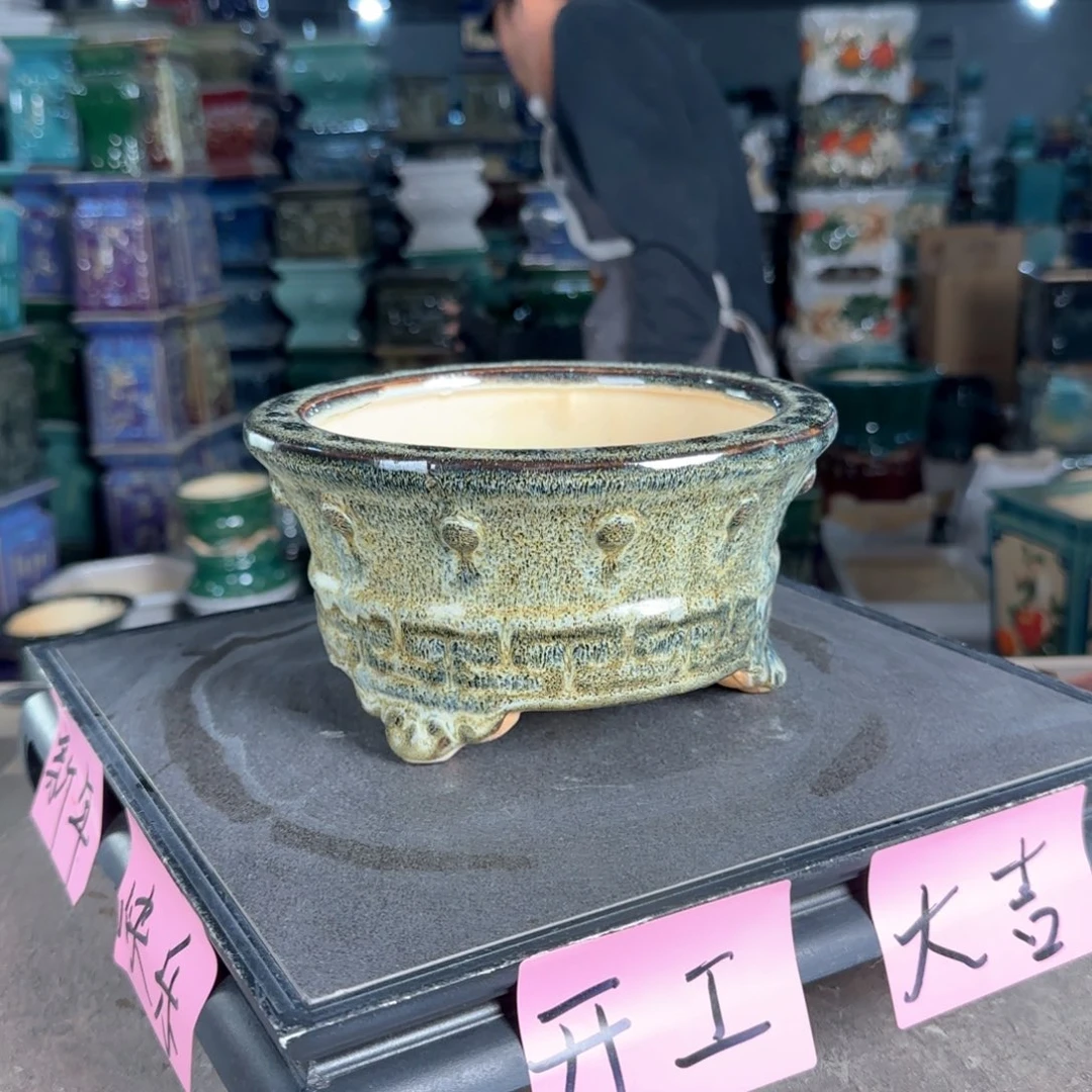 一风堂石湾花盆。