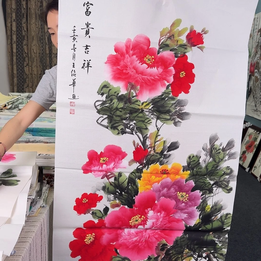 纯手绘的好看作品