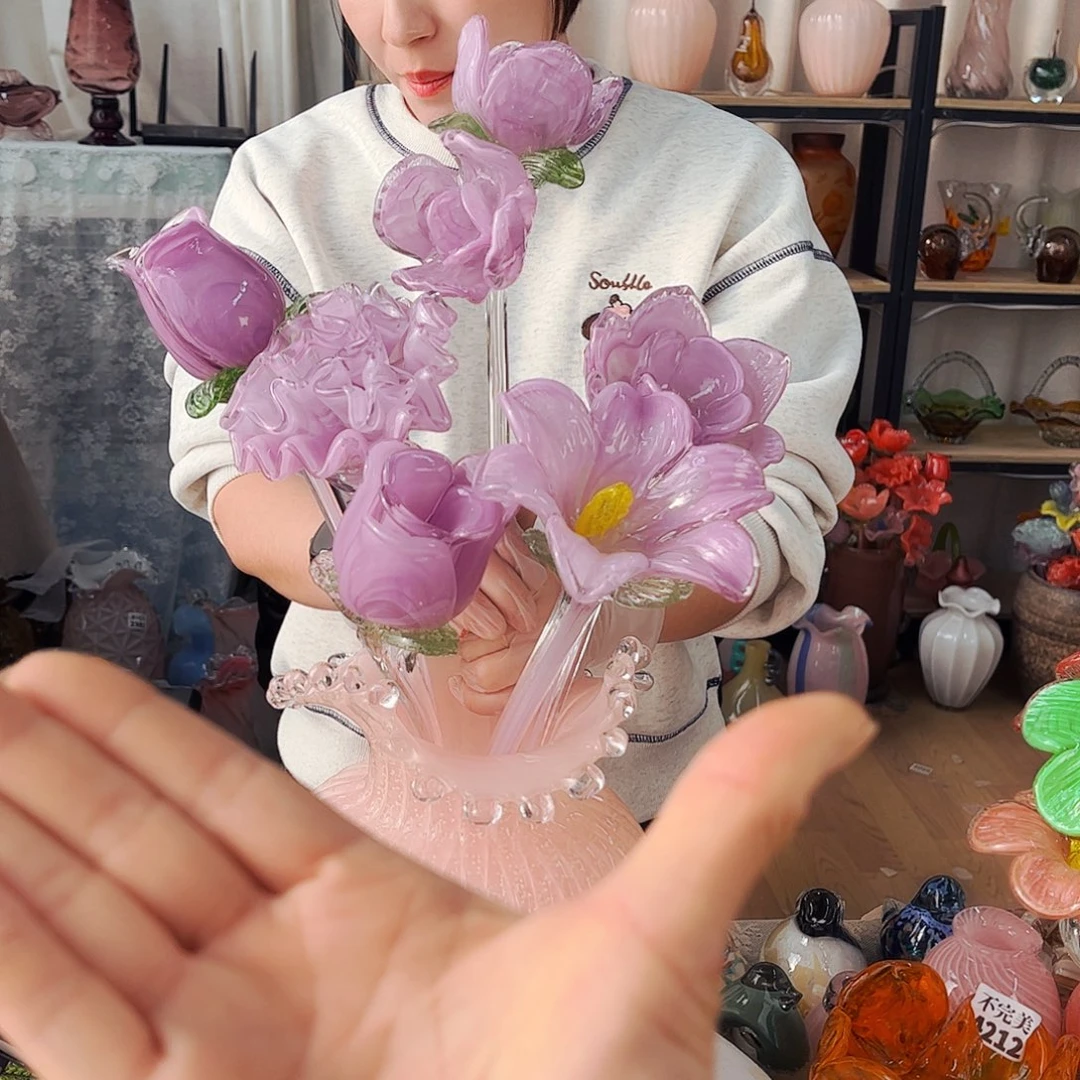 彩***叶六朵花偏远福利 家悦琉璃品福利