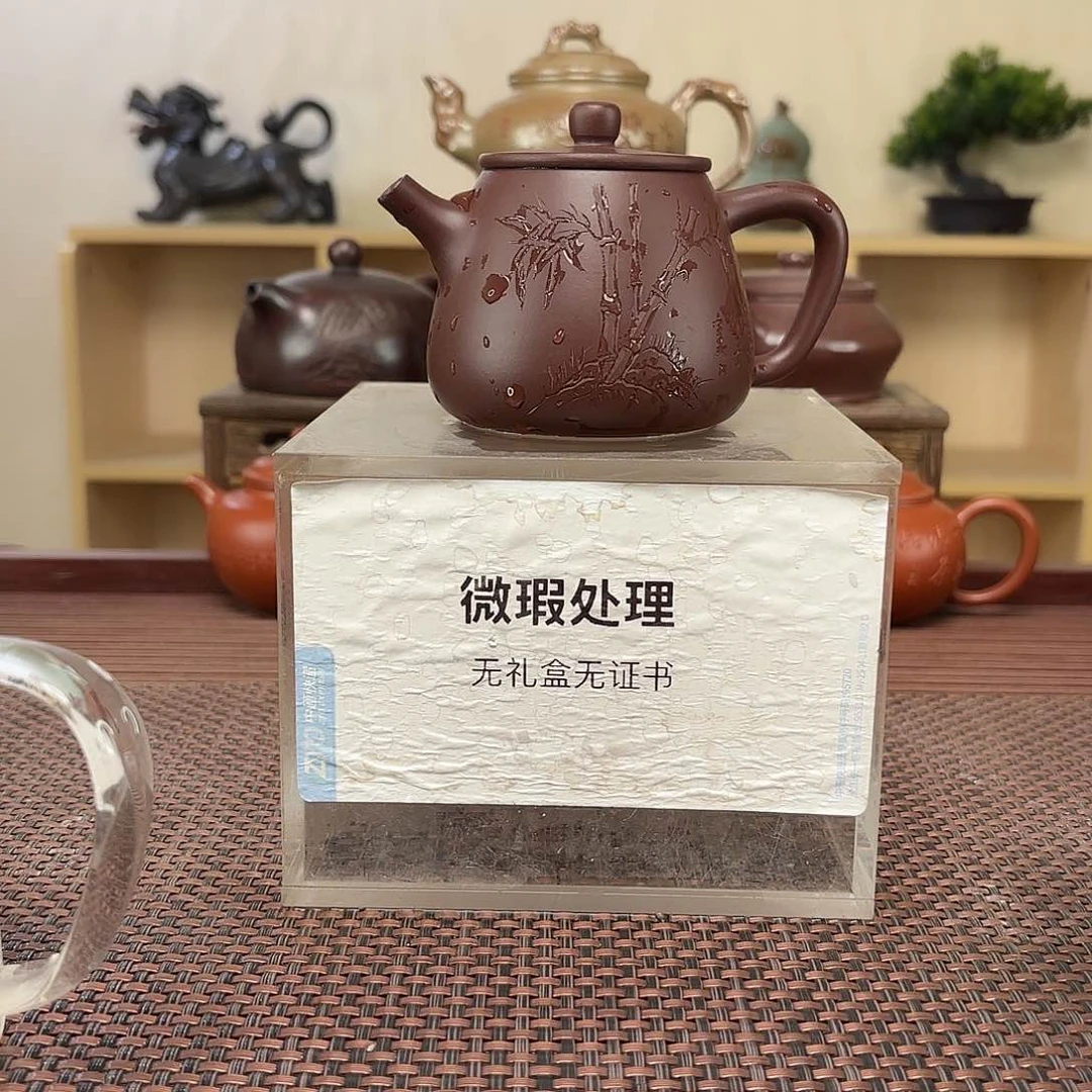 茶壶紫砂地****k微瑕处理