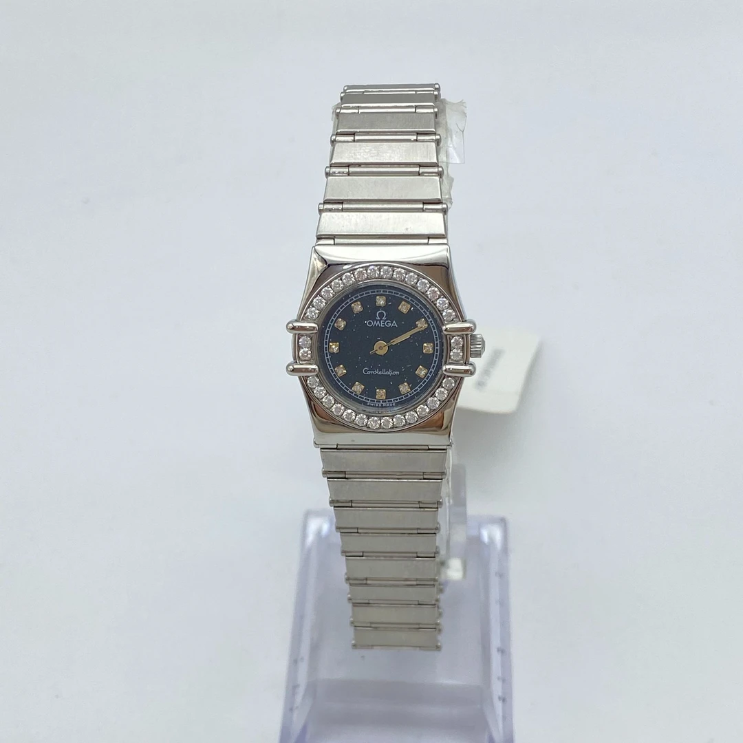 95新 Omega/欧米茄 星座系列/24MM/石英/后镶钻