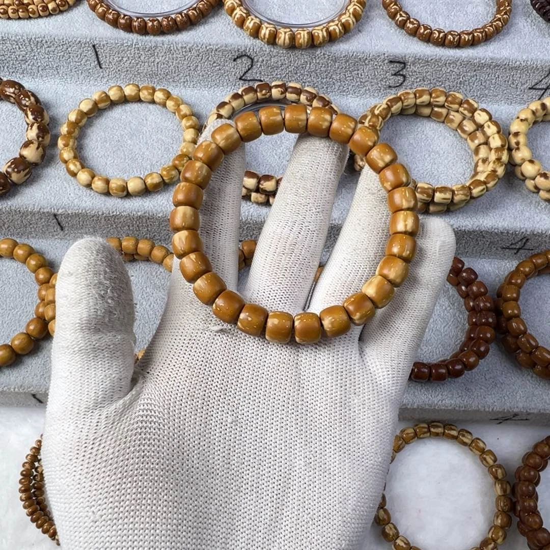 手串紫金鼠实心紫金鼠火焰纹手串9.3