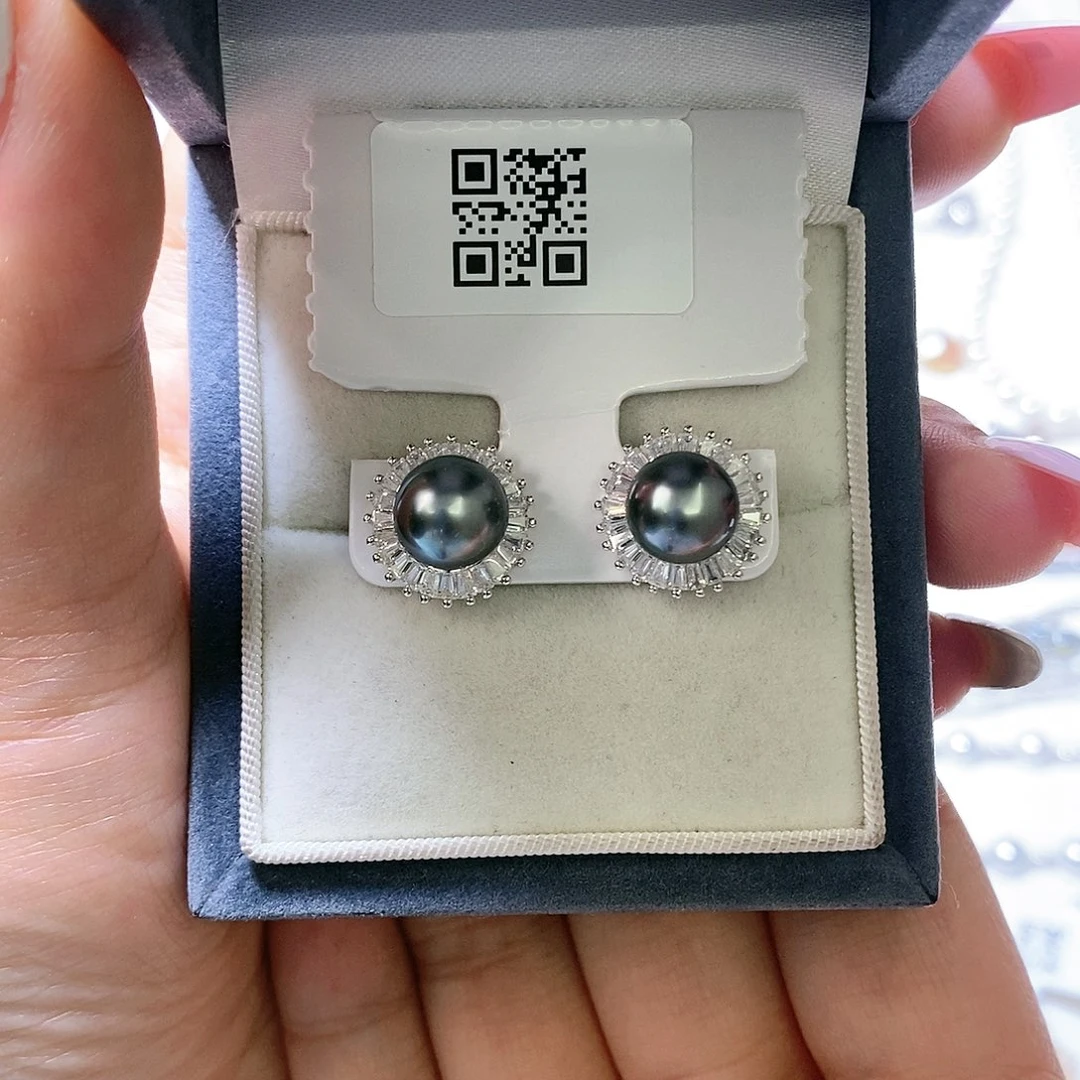 海水珍珠颈饰银S925镶嵌