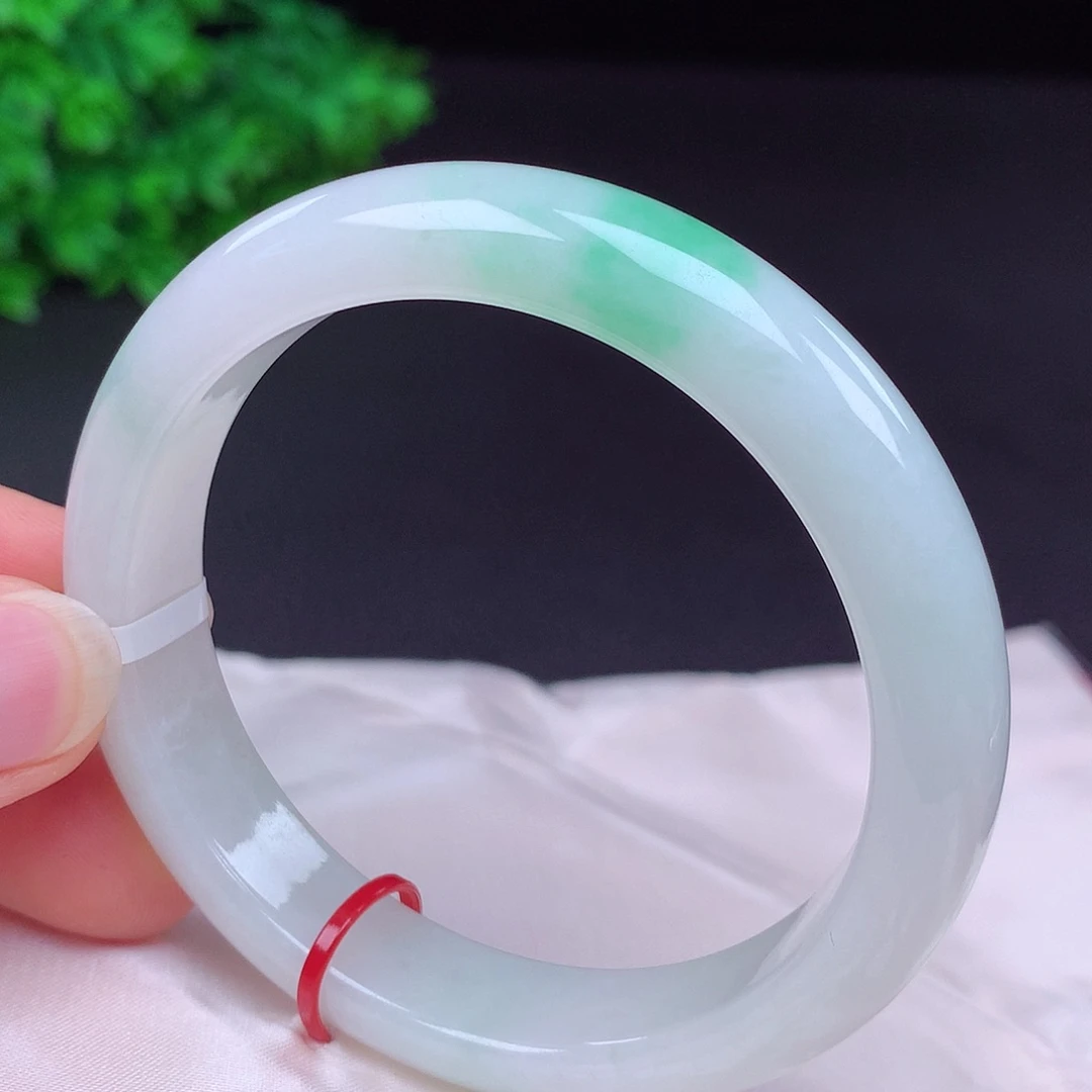 翡翠未镶嵌手镯56圈口432601