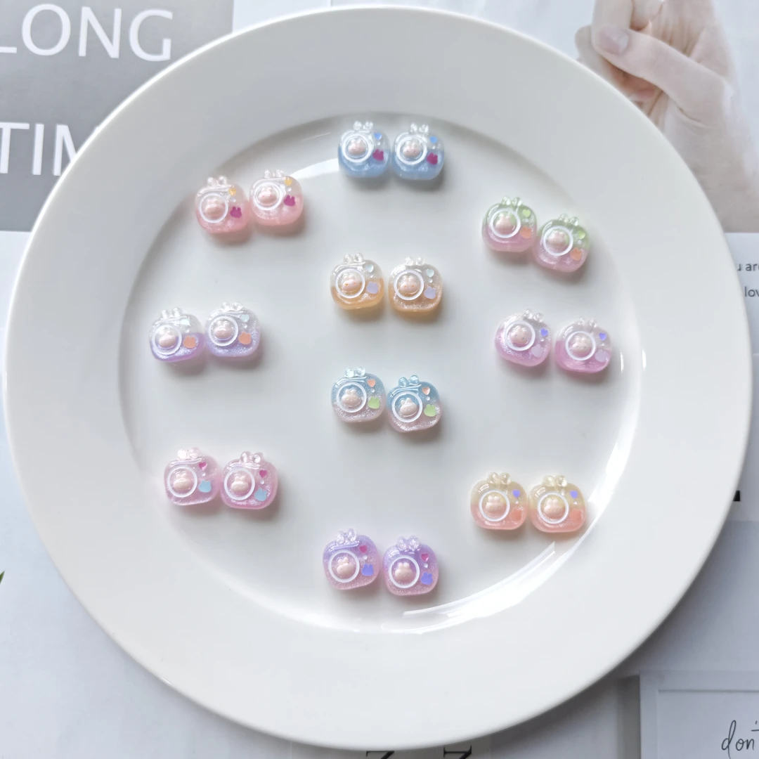 韩国家定制珠光细闪萌萌相机