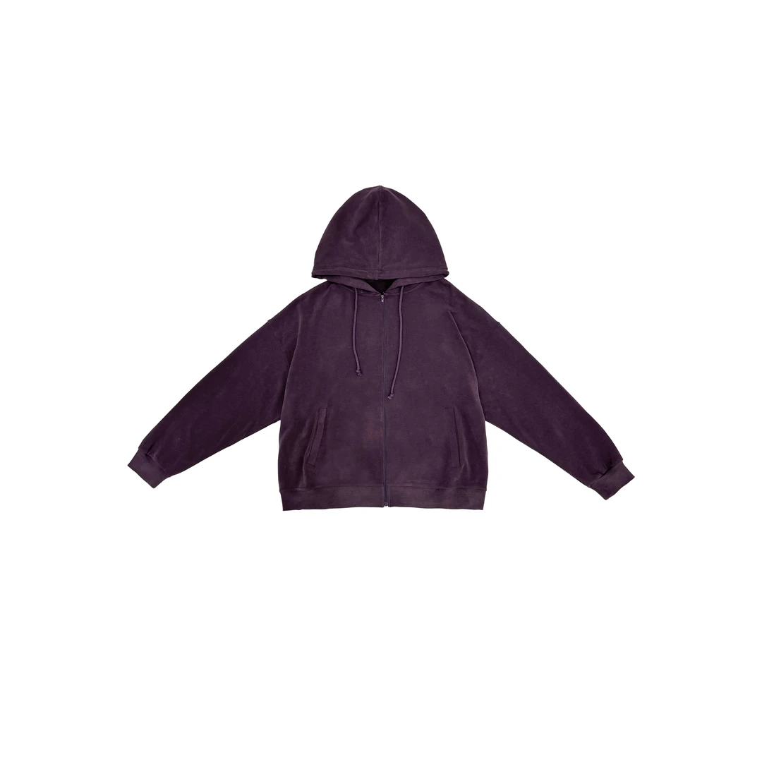 "T上衣" - 气质百搭休闲运动长袖连帽简约卫衣外套F24D3054