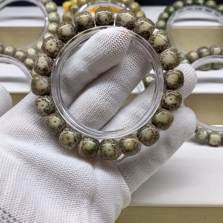 星月菩提手串2号 深灰大眼睛11.5/10.5