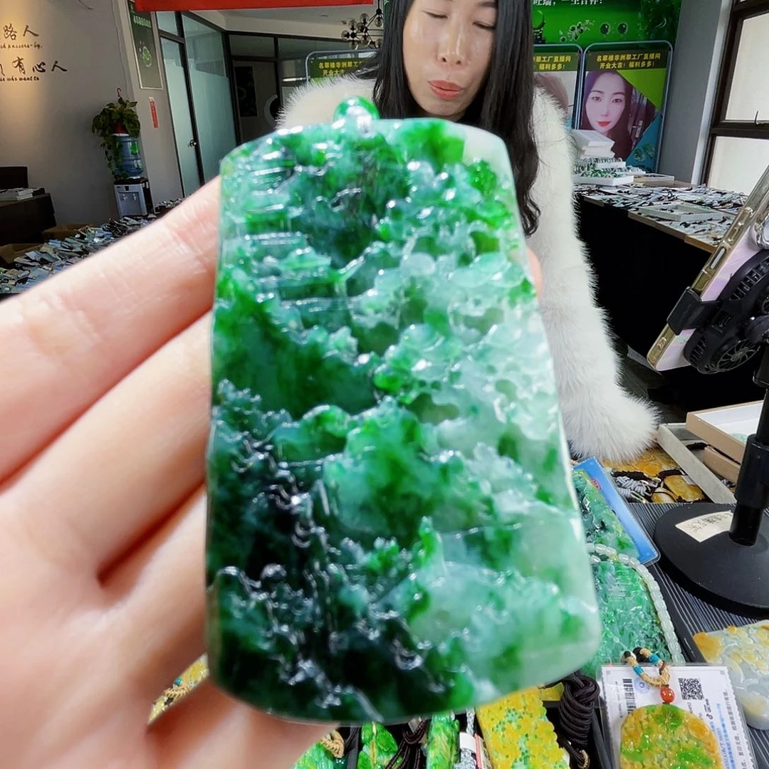颈饰未镶嵌翡翠翡翠