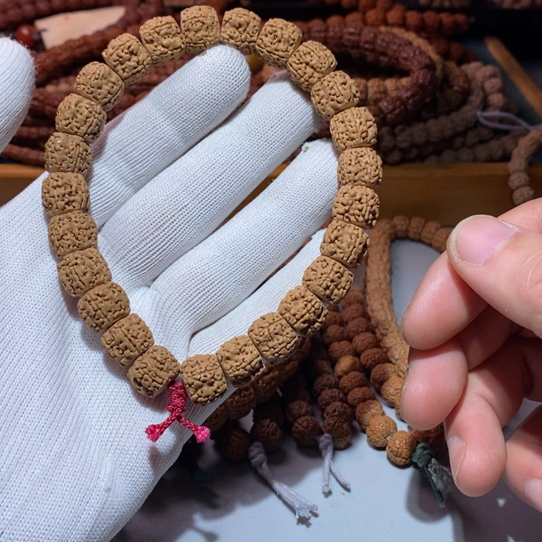 手串金刚菩提12尺寸麦穗盘龙手串