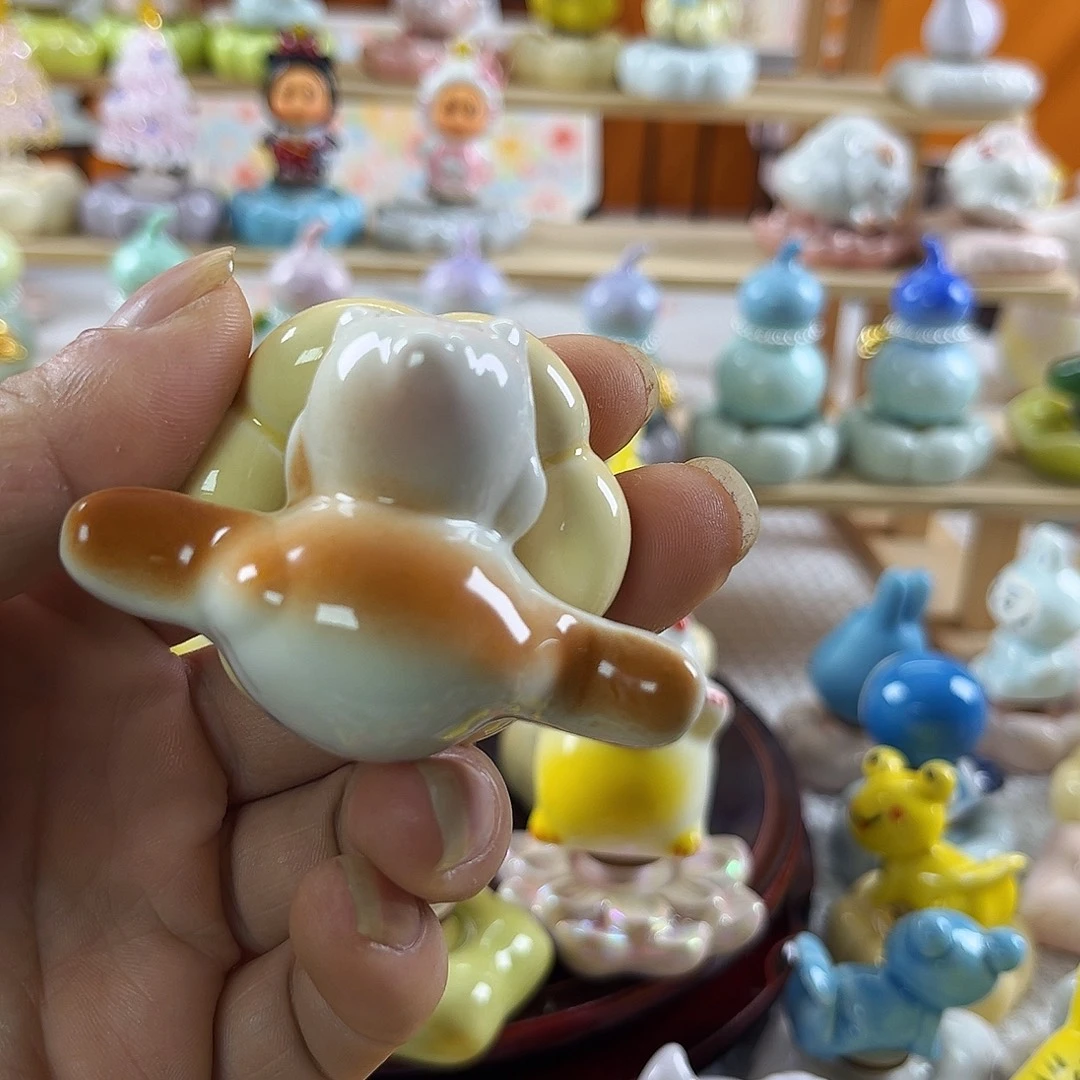 陶景德镇陶瓷底座转转