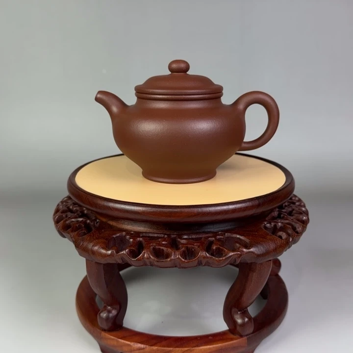 茶壶底槽青掇只壶220 cc全手工制作