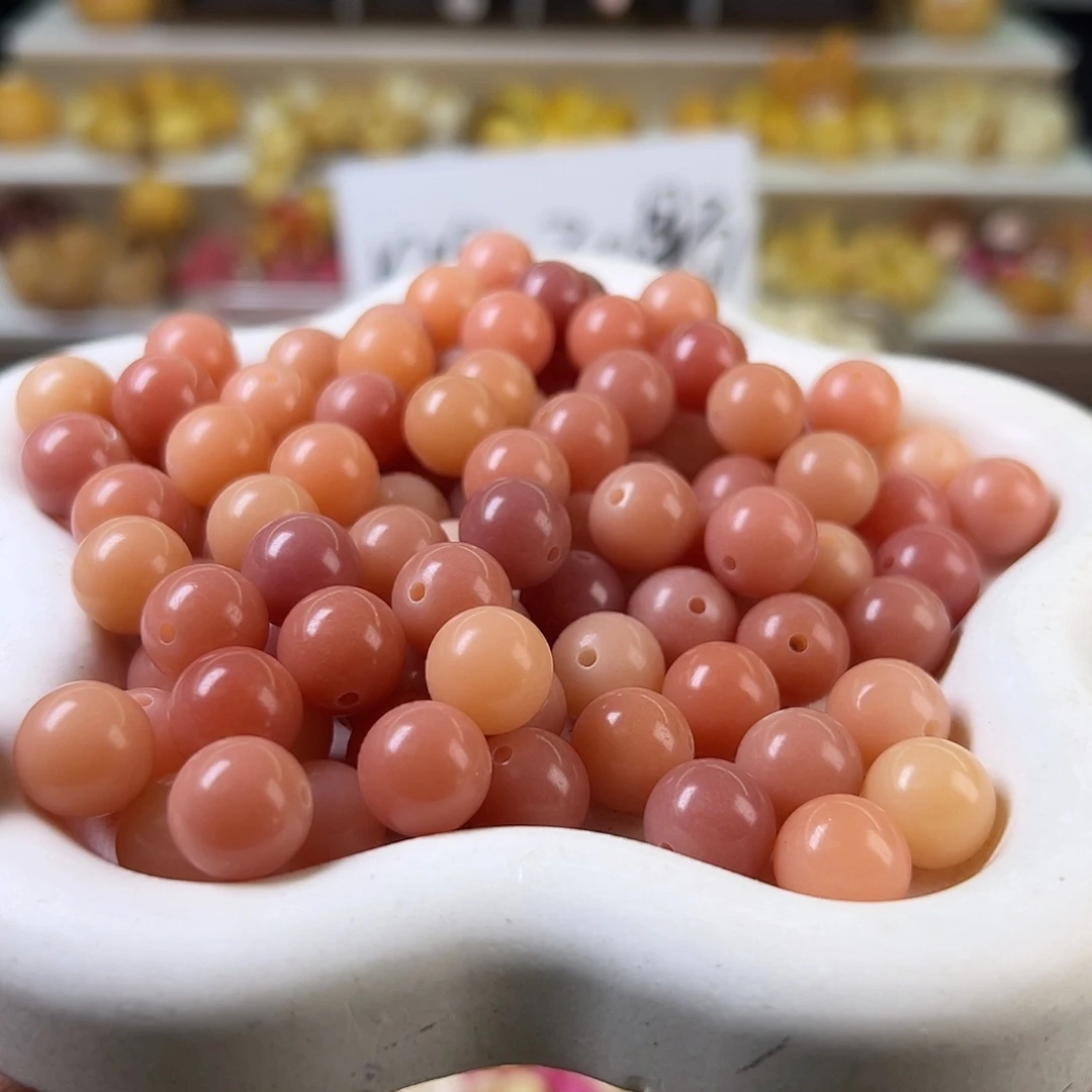 菩提根/象牙果吊坠卡12梅桂粉120颗