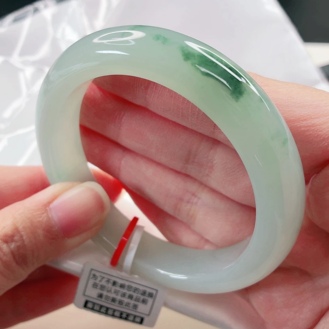 翡翠未镶嵌手镯56圈x600