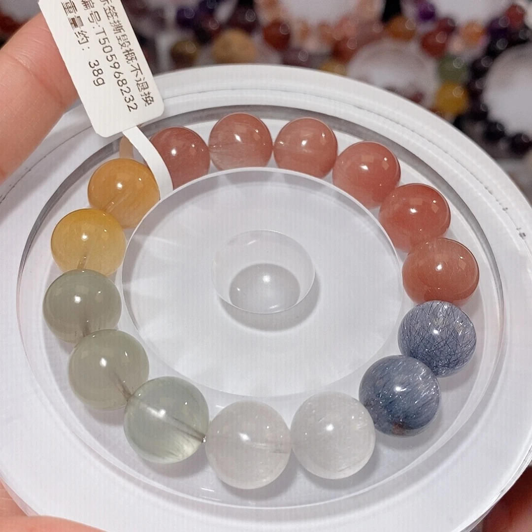 手链未镶嵌水晶F彩兔毛12.2