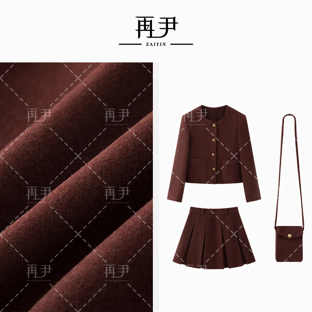 【雅集】2024新款小众买手时尚百搭轻奢显瘦减龄气质套装WG241010