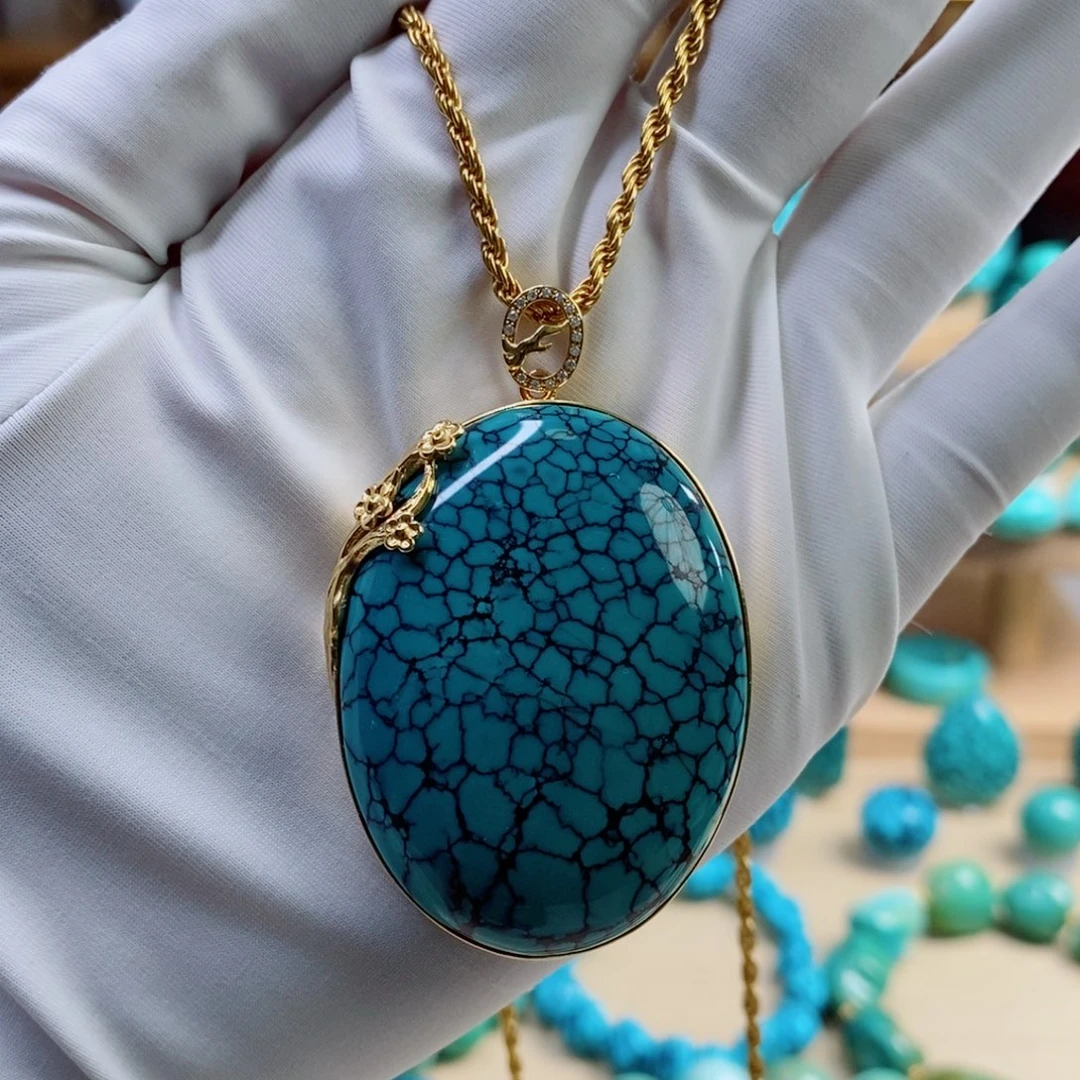 绿松石18K金镶嵌其他