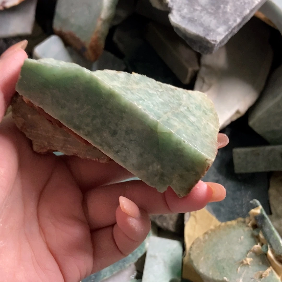 翡翠未镶嵌挂件天然翡翠