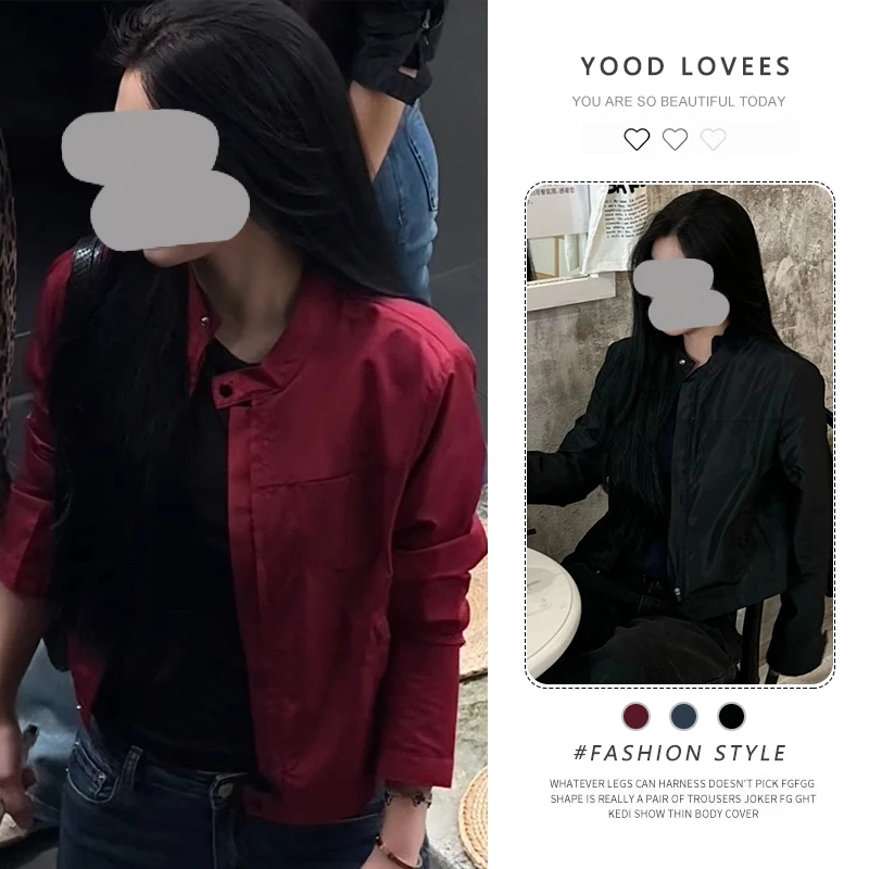 2025春秋今年流行漂亮小香风高级感超好看炸街减龄洋气纯色外套女