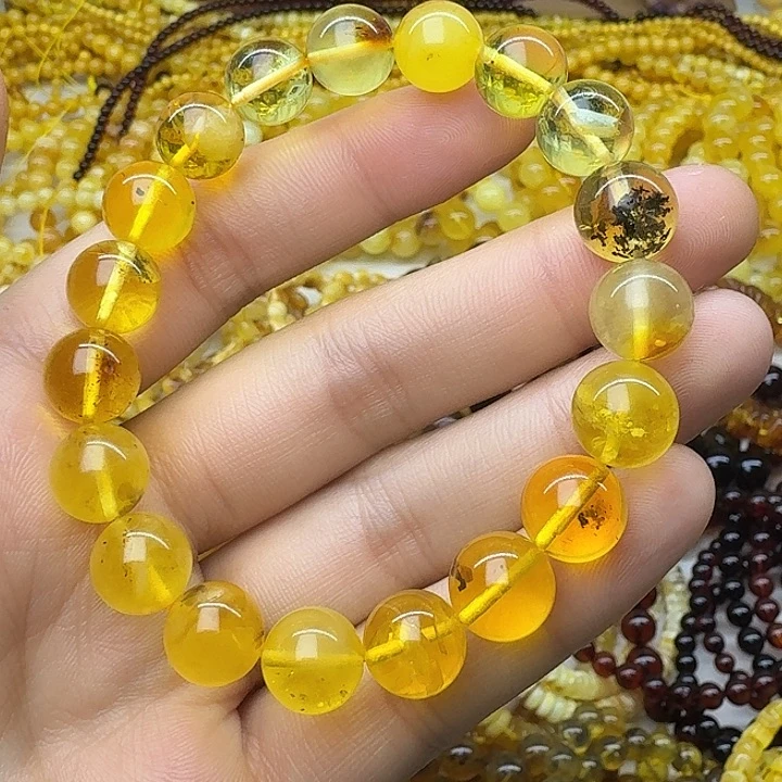 琥珀未镶嵌珠宝奇石