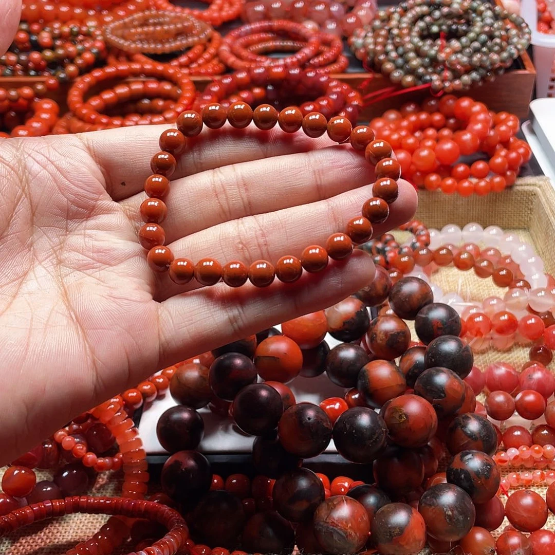 手链未镶嵌南红玛瑙