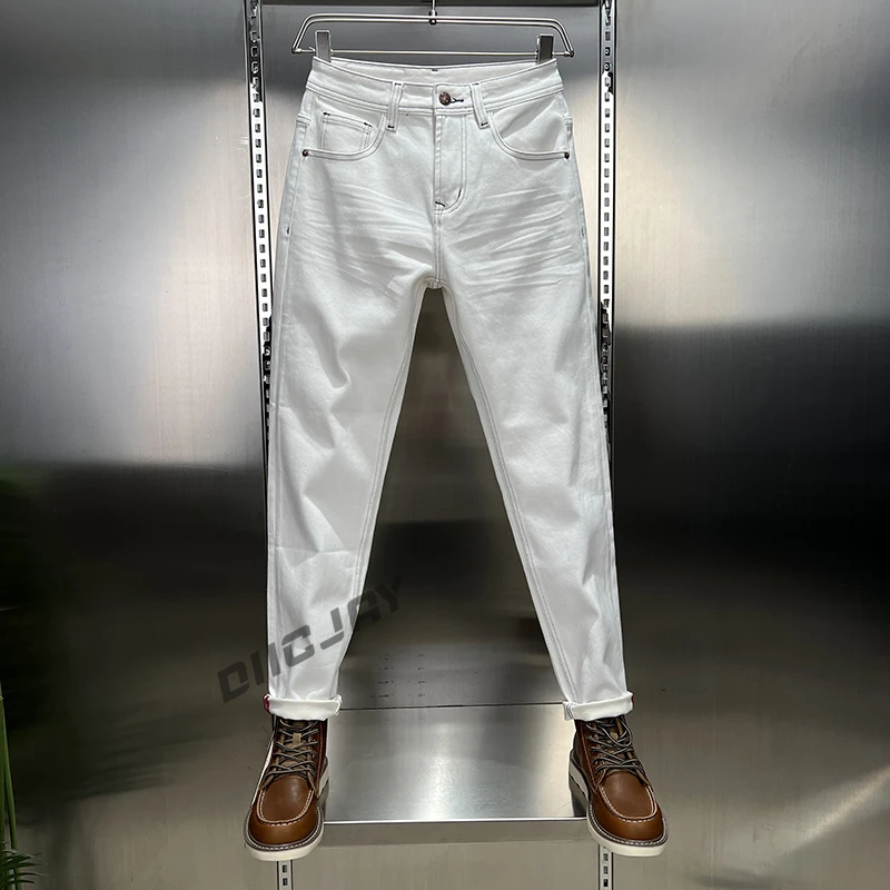 【现货】男装秋冬新款经典轻奢美式合体显瘦复古时尚百搭牛仔裤男