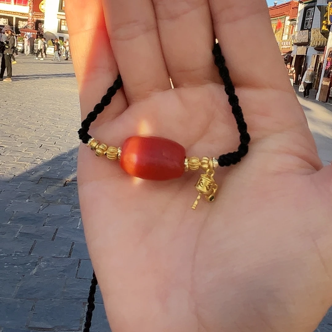 南红玛瑙未镶嵌颈饰