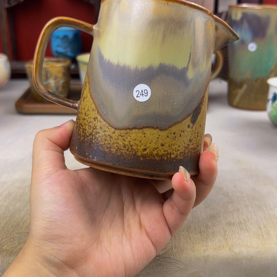 杯纯手工柴烧主人杯