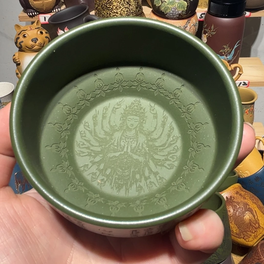 紫砂茶杯宜兴紫砂主人杯