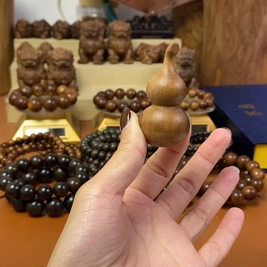 老山檀香葫芦挂件