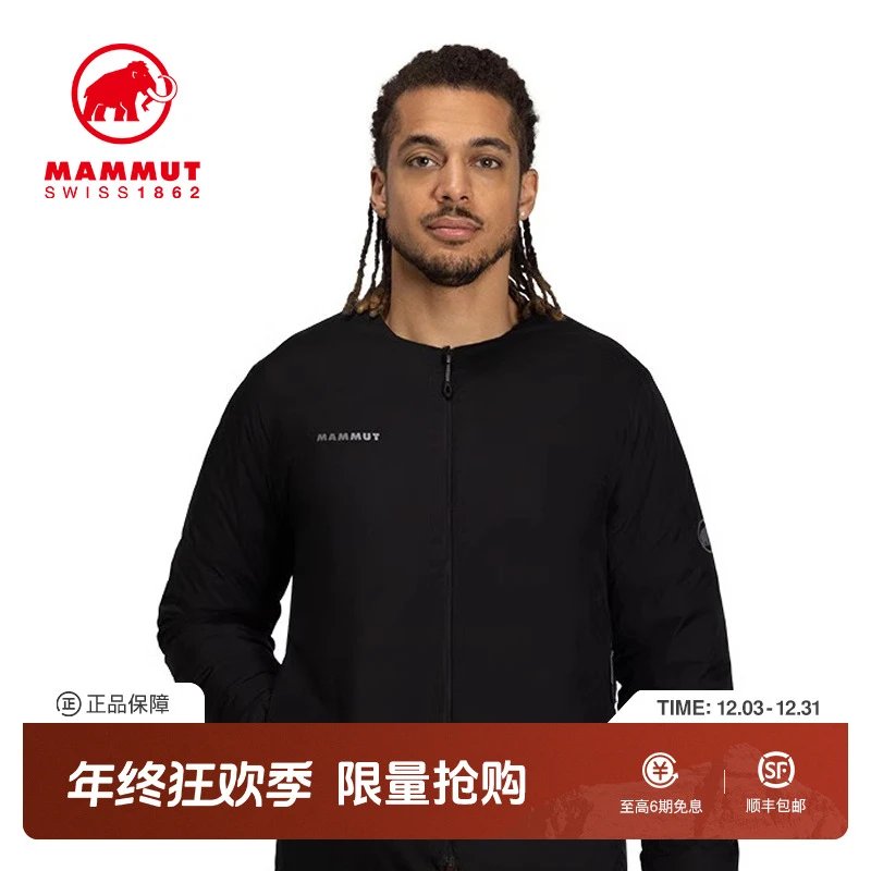 MAMMUT猛犸象Seon男士都市休闲700+蓬羽绒保暖夹克两面穿棉服外套